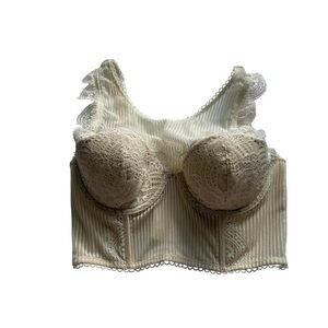 Victoria's Secret Cream Lace Bra